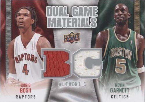 2009-10 Upper Deck - Chris Bosh/Kevin Garnett #DG-CK