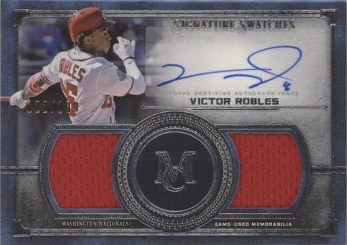 2019 Topps Museum Collection - Victor Robles #SSDA-VR
