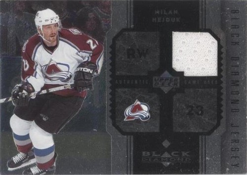 2005-06 Upper Deck Black Diamond - Milan Hejduk #J-MH