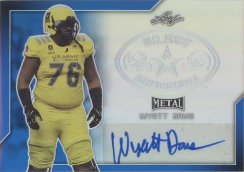 2017 Leaf Metal U.S. Army All-American Bowl Wyatt Davis #BA-WD1