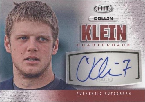 2013 SAGE Hit Collin Klein #A3