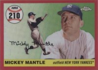 2006 Topps Chrome - Mickey Mantle #MHR210