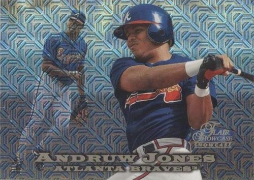 1998 Flair Showcase - Andruw Jones #25