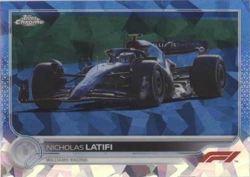 2022 Topps Chrome Sapphire Edition Formula 1 - Nicholas Latifi #52