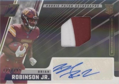 2022 Panini Zenith Brian Robinson Jr. #227