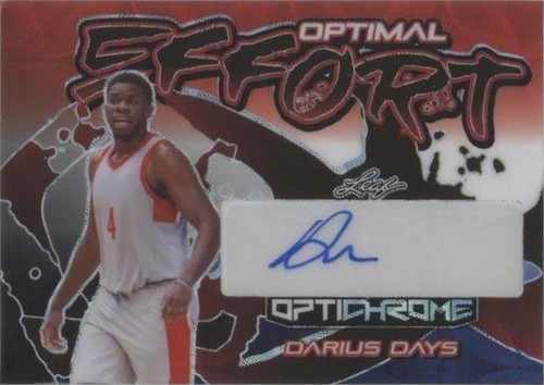2022-23 Leaf Optichrome - Darius Days #OE-DD1