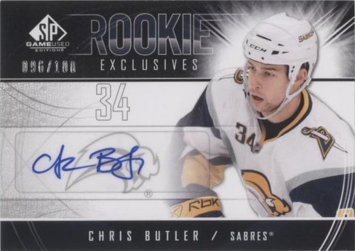 2009-10 SP Game Used Edition - Chris Butler #RE-CB