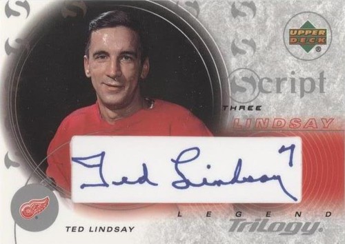 2003-04 Upper Deck Trilogy - Ted Lindsay #S3-TL