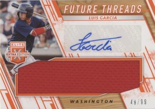 2019 Panini Elite Extra Edition - Luis Garcia #FTS-LV