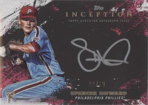 2021 Topps Inception - Spencer Howard #SS-SH