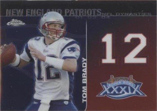2008 Topps Chrome Tom Brady #DYNC-TB2