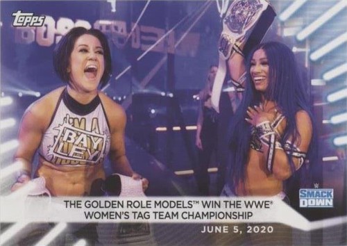 2021 Topps WWE Women's Division - Bayley Sasha Banks #23