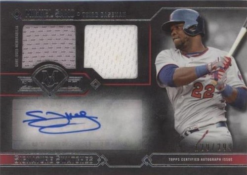 2017 Topps Museum Collection - Miguel Sanó #DRA-MSA