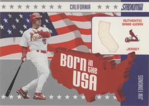 2003 Topps Stadium Club - Jim Edmonds #USA-JE