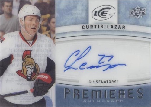 2014-15 Upper Deck Ice - Curtis Lazar #IPA-CL