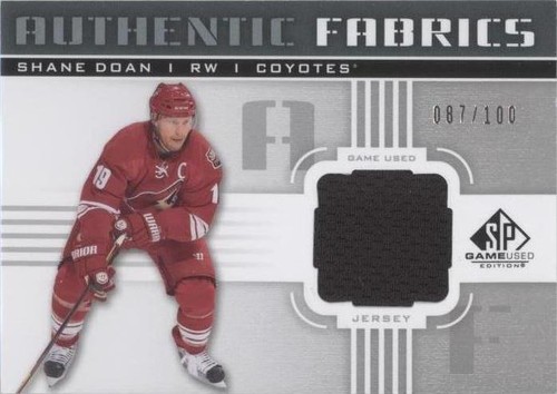 2011-12 SP Game Used Edition - Shane Doan #AF-SD