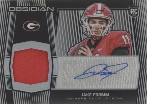 2020 Panini Obsidian Draft Picks Jake Fromm #11