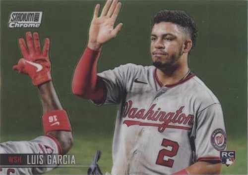 2021 Topps Stadium Club Chrome - Luis Garcia #97