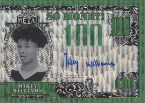 2021-22 Leaf Metal - Mikey Williams #SM-MW1