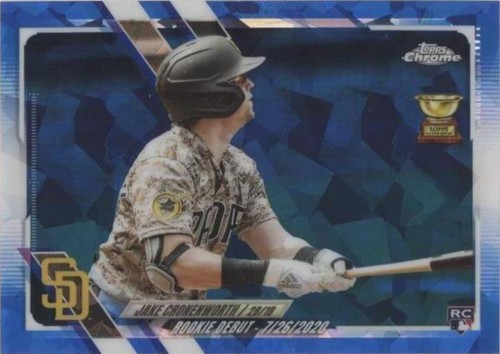 2021 Topps Chrome Update Series Sapphire Edition - Jake Cronenworth #US143