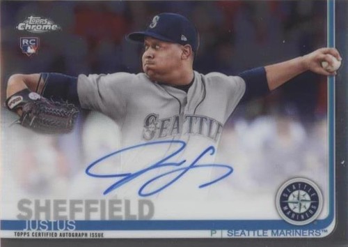 2019 Topps Chrome - Justus Sheffield #RA-JSH