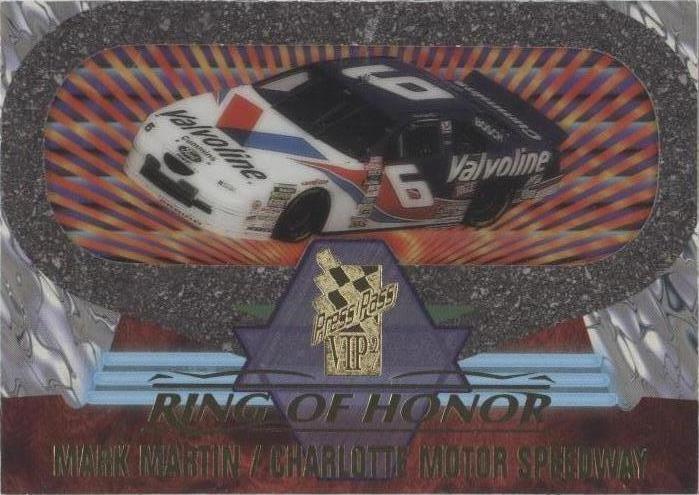 1997 Press Pass VIP - Mark Martin #RH 5