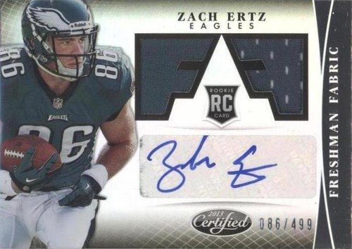 2013 Panini Certified Zach Ertz #340