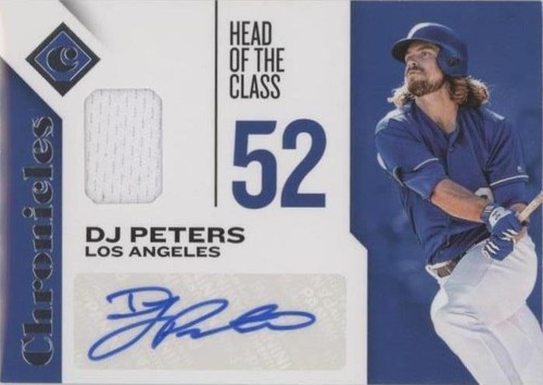 2018 Panini Chronicles - D.J. Peters #CSS-DP