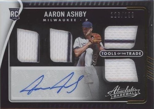 2022 Panini Absolute - Aaron Ashby #TT4S-AA