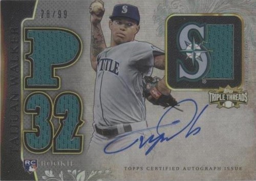 2014 Topps Triple Threads - Taijuan Walker #128