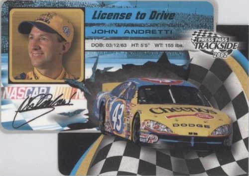 2002 Press Pass Trackside - John Andretti #LDP1