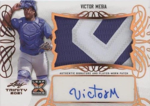 2021 Leaf Trinity - Victor Mesia #PA-VM1