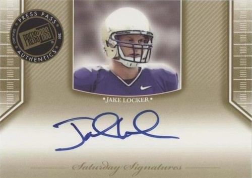 2011 Press Pass Legends Jake Locker #SS-JL