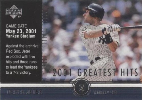 2002 Upper Deck Ultimate Collection #35 Derek Jeter Yankees
