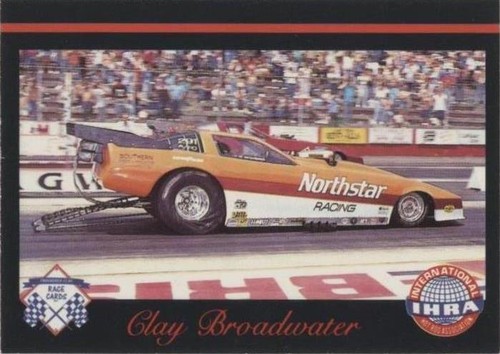 1989 Checkered Flag IHRA - Clay Broadwater #50