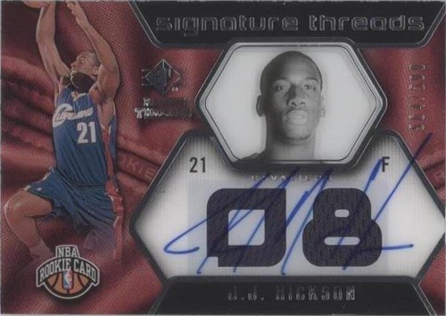 2008-09 SP Rookie Threads - J.J. Hickson #79