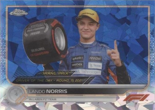 2022 Topps Chrome Sapphire Edition Formula 1 - Lando Norris #186