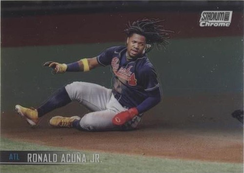 2021 Topps Stadium Club Chrome - Ronald Acuña Jr. #57