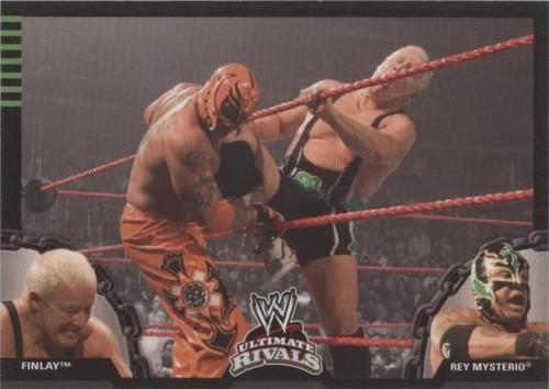 2008 Topps WWE Ultimate Rivals - FIT Finlay Rey Mysterio #14