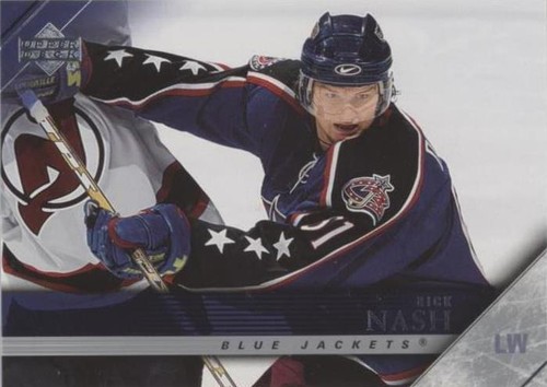 UPPER DECK NHLカード SP AUTHENTIC RICK NASH BLUE JACKETS 477/999 #184 送料無料 中古 IT1 UPPER DECK NHLカード SP AUTHENTIC RICK NASH BLUE JACKETS 477