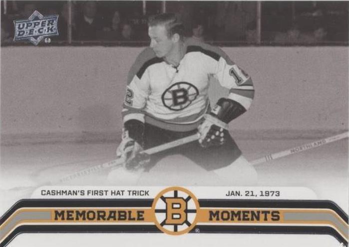 2023-24 Upper Deck Boston Bruins Centennial - Wayne Cashman #143