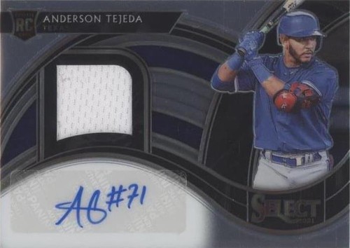 2021 Panini Select - Anderson Tejeda #RJA-AT