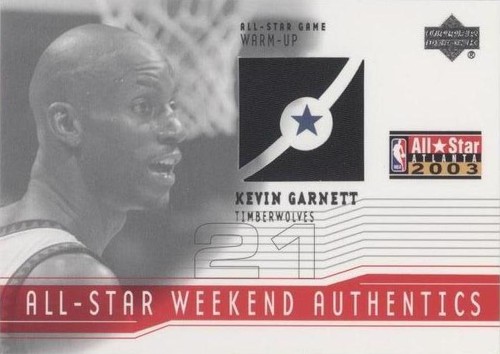 2003-04 Upper Deck - Kevin Garnett #AS-KG