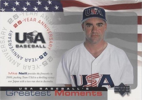 2004 Upper Deck USA Baseball 25-Year Anniversary - Mike Neill #USA-198