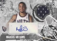 2006-07 Topps Luxury Box - Marcus Williams #RAR-MW