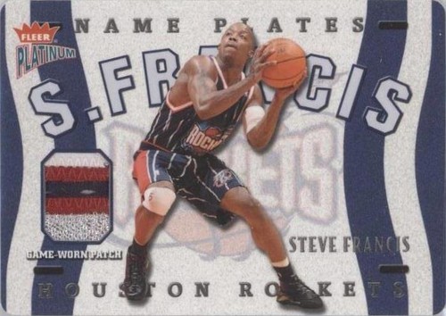 2002-03 Fleer Platinum - Steve Francis #N-SF