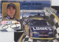 2002 Press Pass Trackside - Jimmie Johnson #LDP15