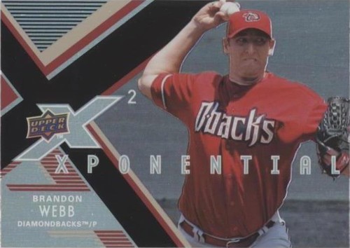 2008 Upper Deck X - Brandon Webb #X2-BW