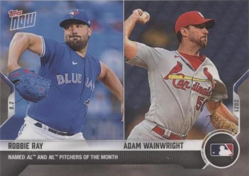 2021 Topps Now - Adam Wainwright Robbie Ray #745