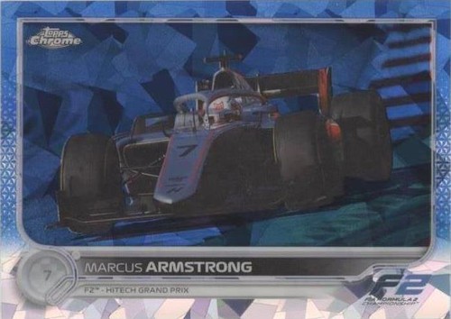 2022 Topps Chrome Sapphire Edition Formula 1 - Marcus Armstrong #136